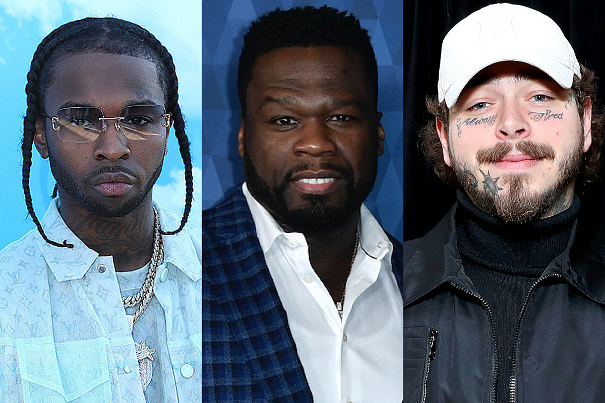 Hviske at retfærdiggøre lørdag 50 Cent Says Pop Smoke's Album Drops in May, Recruits Post Malone - XXL