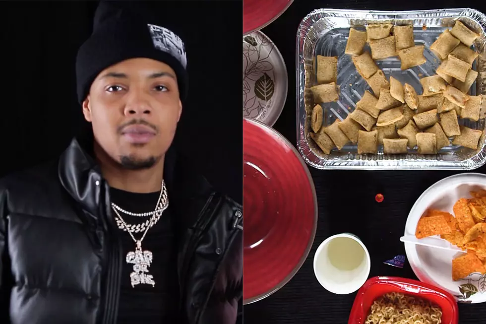 G Herbo Makes Three-Course Cuisine of Pizza Rolls, Ramen Noodles and Doritos on a Budget