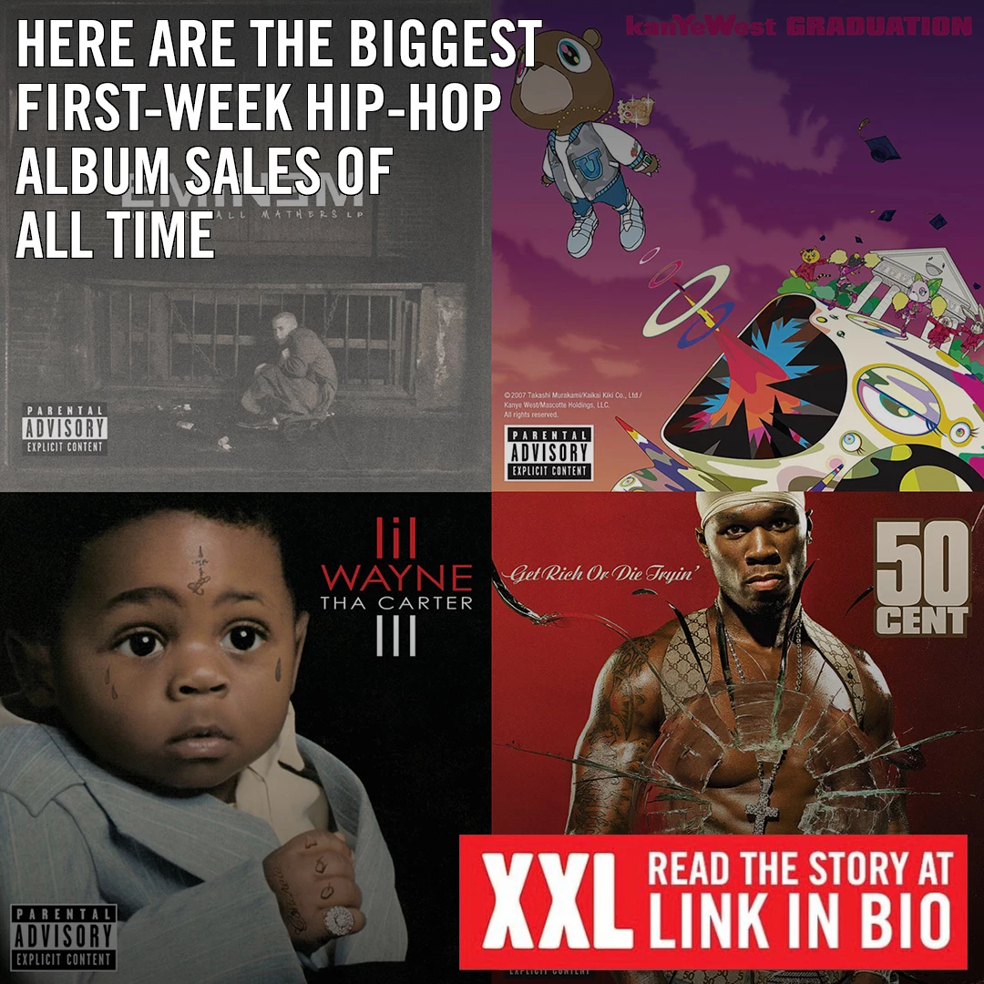 20 of the Biggest First-Week Album Sales - XXL