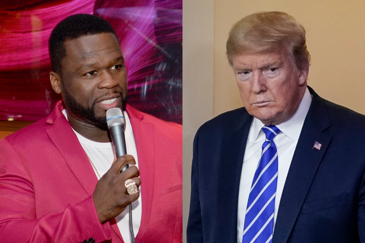 50 Cent Calls President Trump a Nightmare But Likes Him XXL