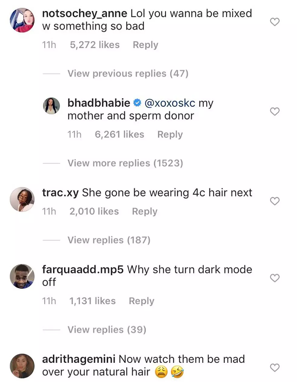 @bhadbhabie via Instagram