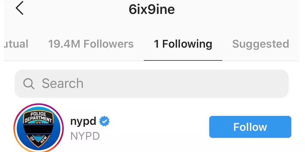 6ix9ine via Instagram
