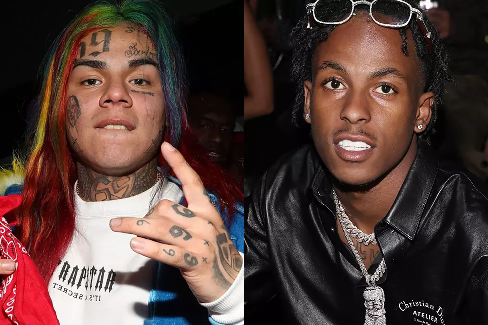 6ix9ine Posts Alleged Photo of Rich The Kid Talking to Police
