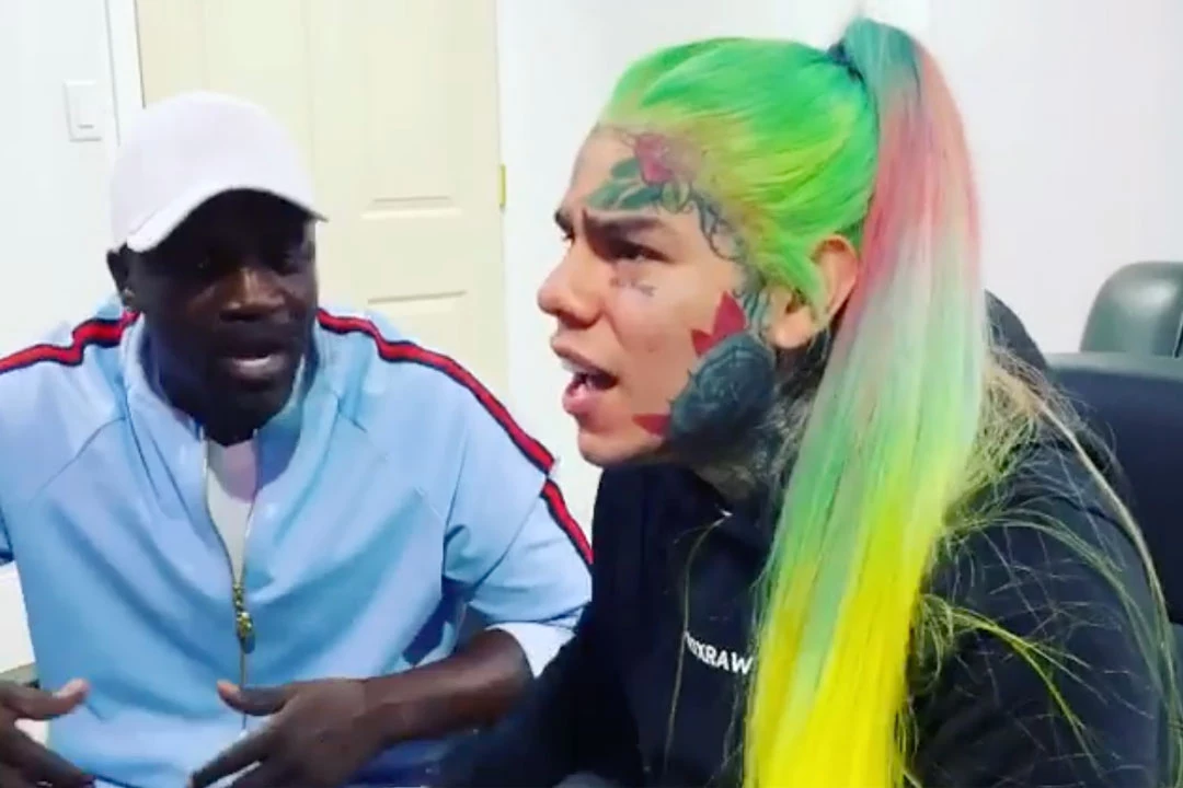 6ix9ine Is Making a “Locked Up” Sequel With Akon Listen