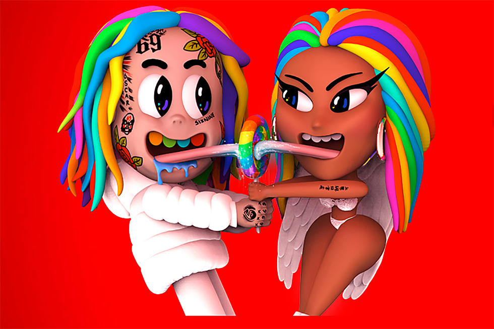 6ix9ine And Nicki Minaj To Drop New Song Trollz On Friday Xxl - 6ix9ine trollz roblox id