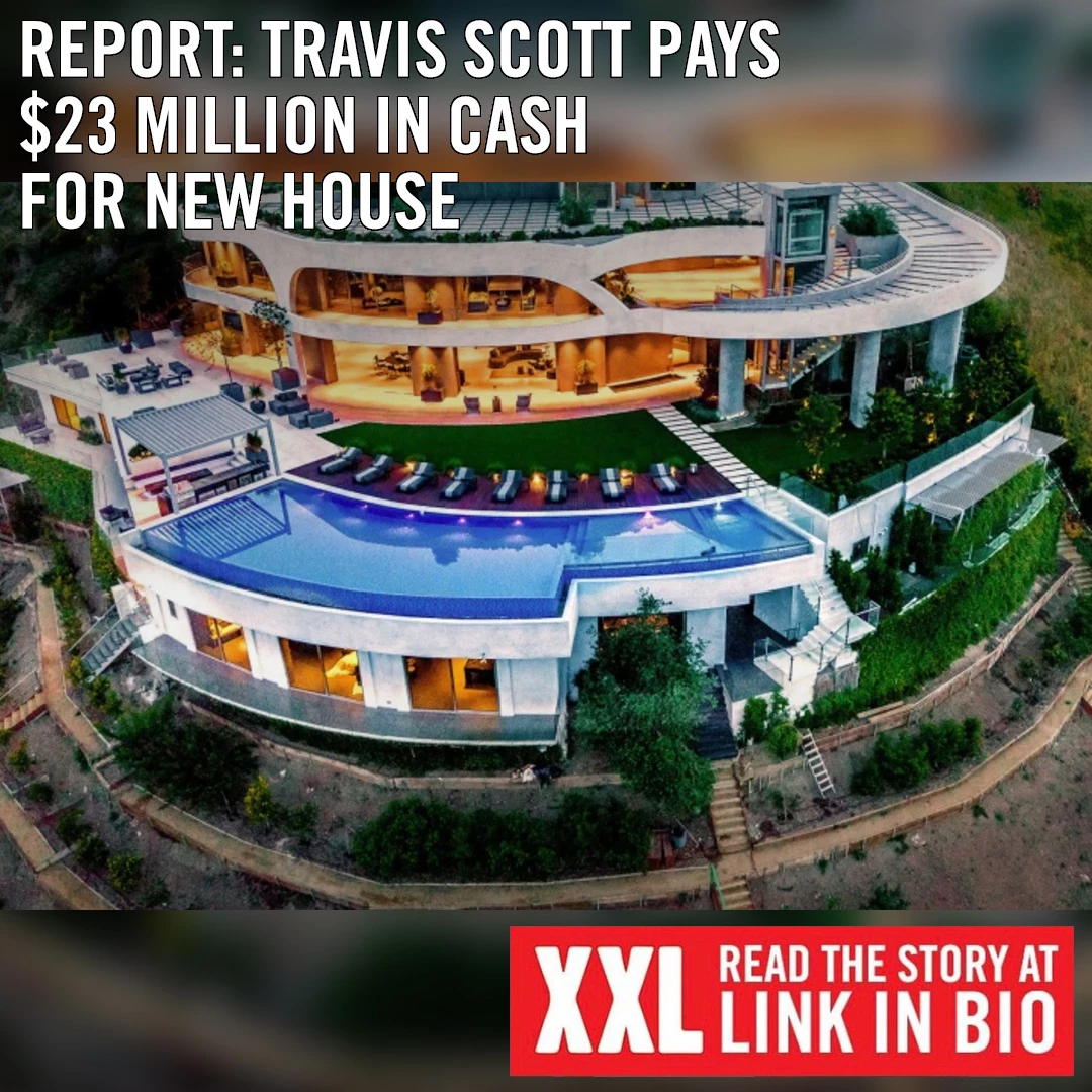 Travis Scott Pays $23.5 Million in Cash for New House: Report - XXL