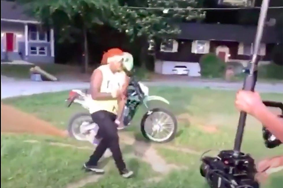 6ix9ine Clowns Gunna After Video Shoot Appears to End in Gunfire: Watch