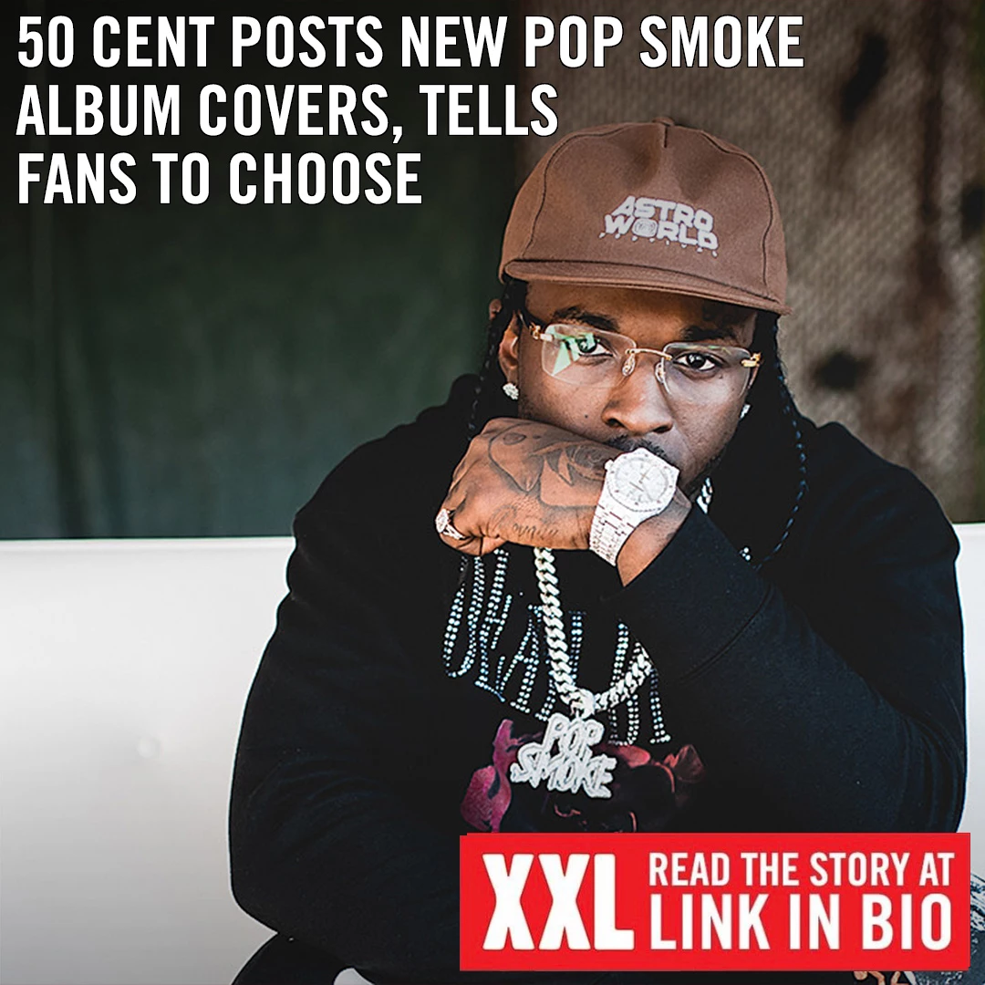 50 Cent Says F@!k Virgil Abloh Over Pop Smoke's Album Art - XXL