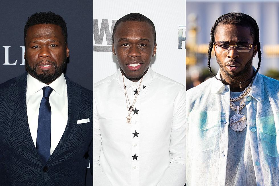50 Cent&#8217;s Son Says He&#8217;s Replacing His Dad With Pop Smoke for Top Five Rappers
