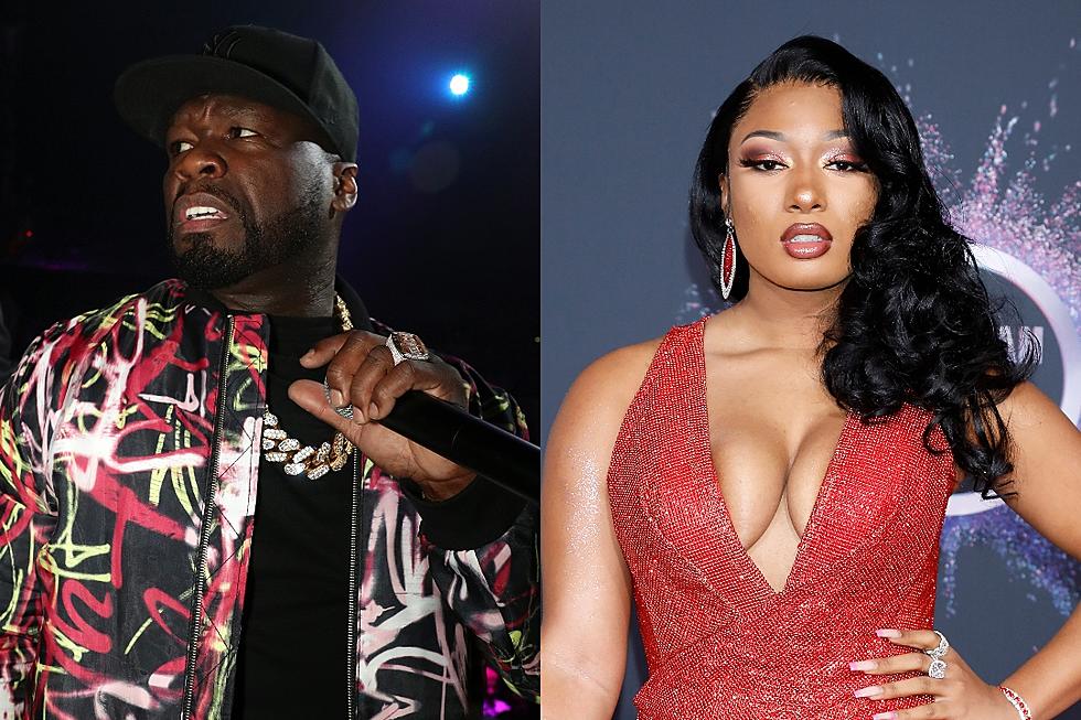 50 Cent Apologizes to Megan Thee Stallion for Posting Meme About Shooting Incident