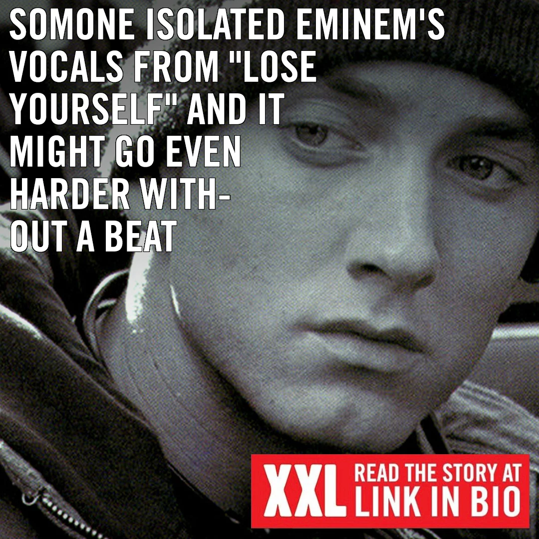 Check Out Eminem S Vocals Isolated From Lose Yourself Xxl