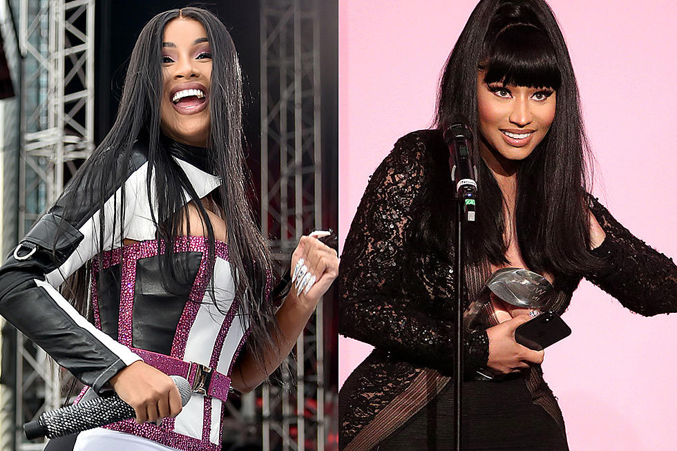 Cardi B Appears to Give Nicki Minaj Props and Says She&#8217;s Still Dominating