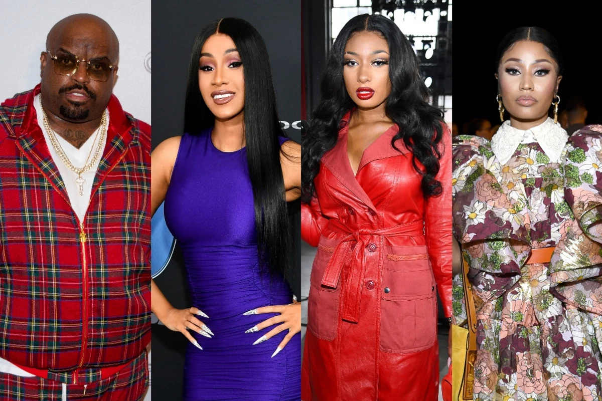 Ceelo Green Criticizes Cardi B Megan Thee Stallion Nicki Minaj Xxl - roblox id codes megan thee stallion