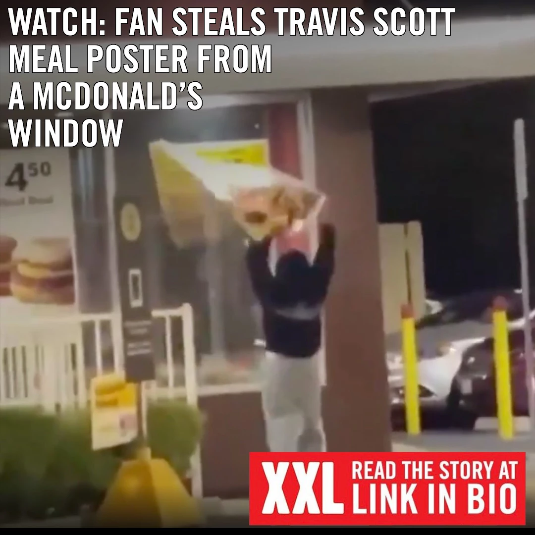 Travis Scott Fans Annoy McDonald's Employees With Confusing Catchphrases