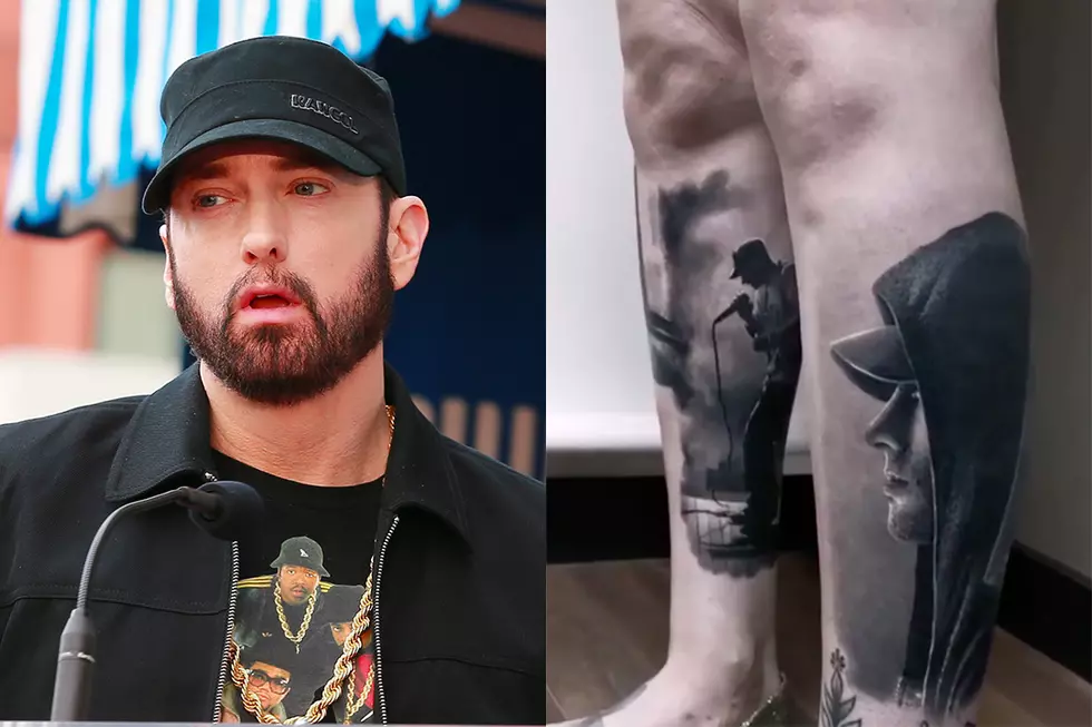 Eminem Fan Breaks World Record With 16 Tattoos of Em&#8217;s Face