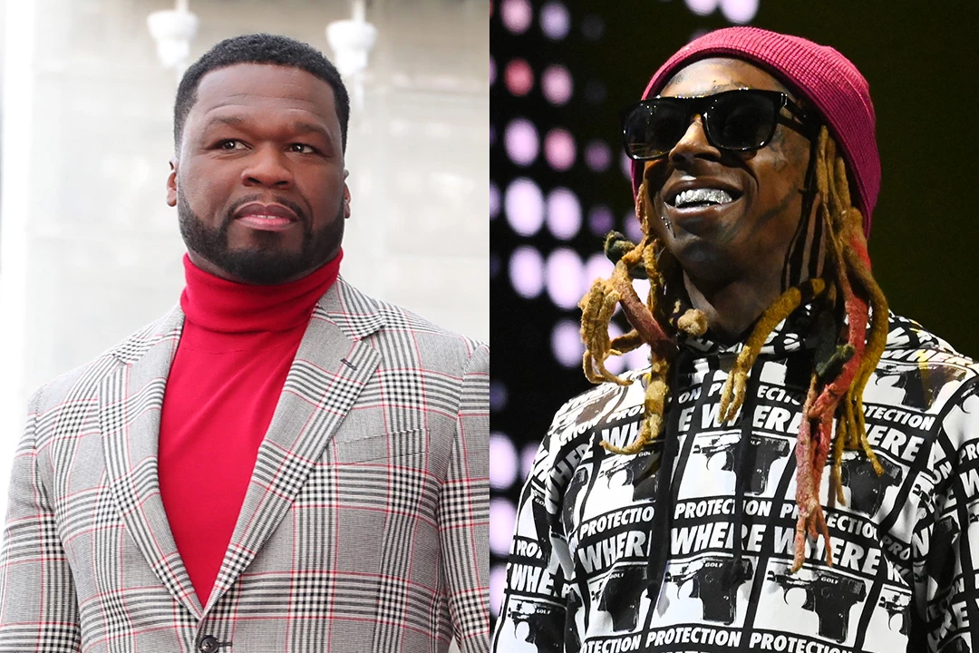 50 Cent Reacts to Lil Waynes Girlfriend Dumping Him Over Trump