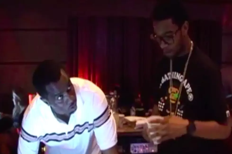 Kid Cudi Joins Diddy for Last Train to Paris Album Studio Session