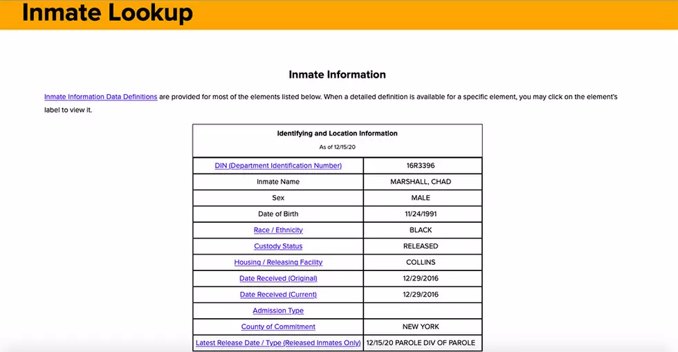 Department of Corrections and Community Supervision