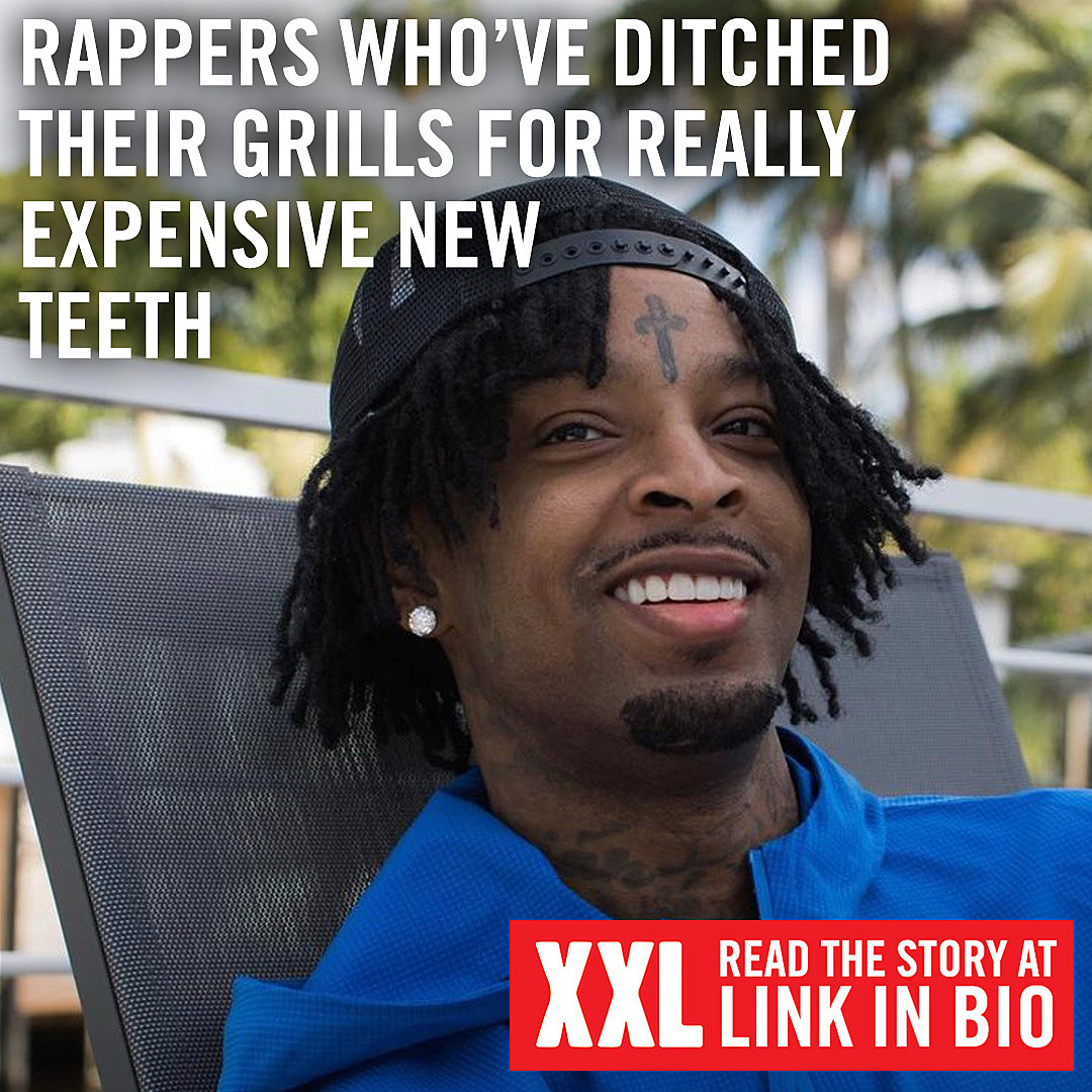 Show Off Them Teeth': Fans React to Grill-less 21 Savage and His