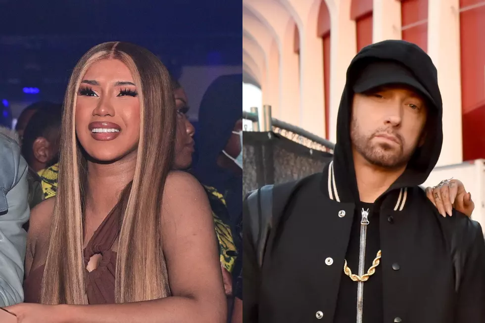 Cardi B Responds to Rumor Eminem Shot Down Her Feature Request &#8211; ‘Ya Makin Sh!t Up’