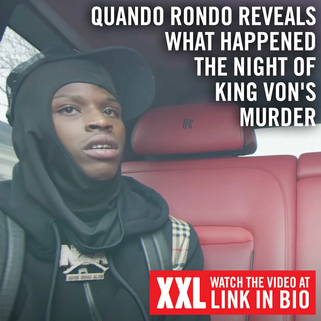 Complex Music on X: Quando Rondo attempts to justify King Von's death in  his latest song End of Story.  / X