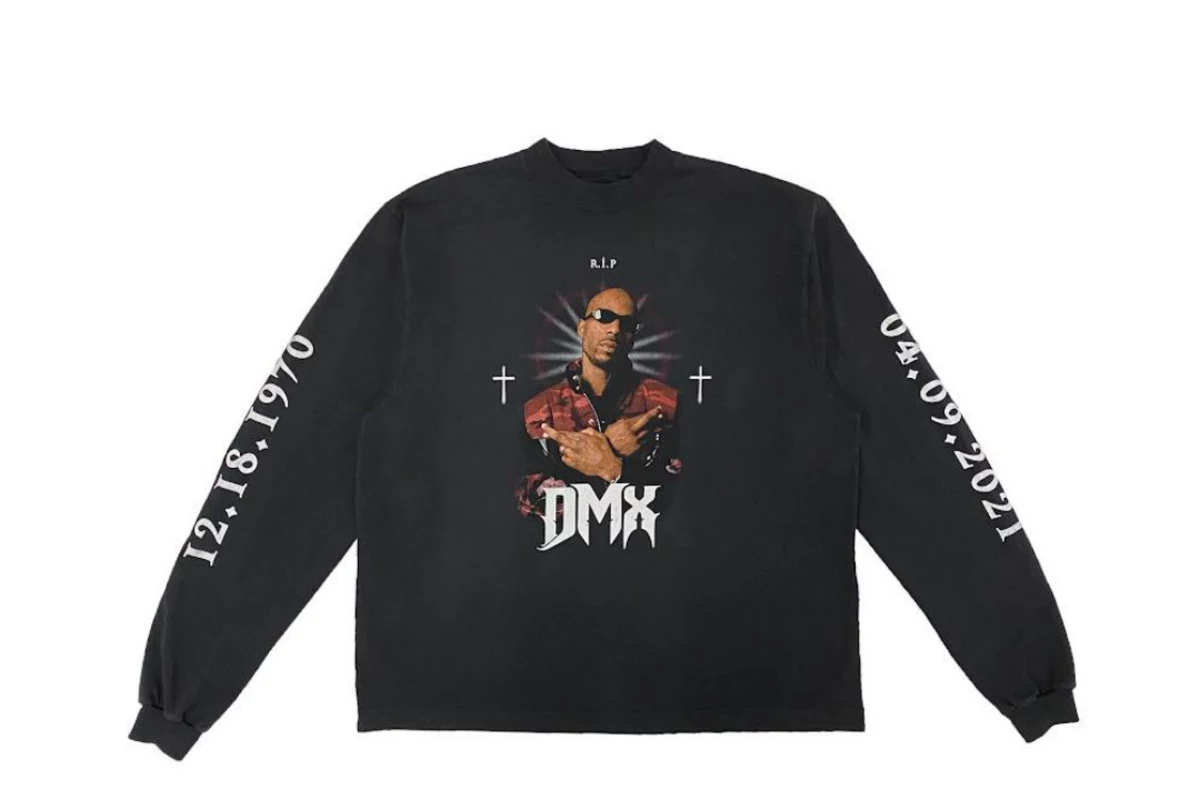 Kanye West's Yeezy Brand Releases DMX Tribute Shirt - XXL