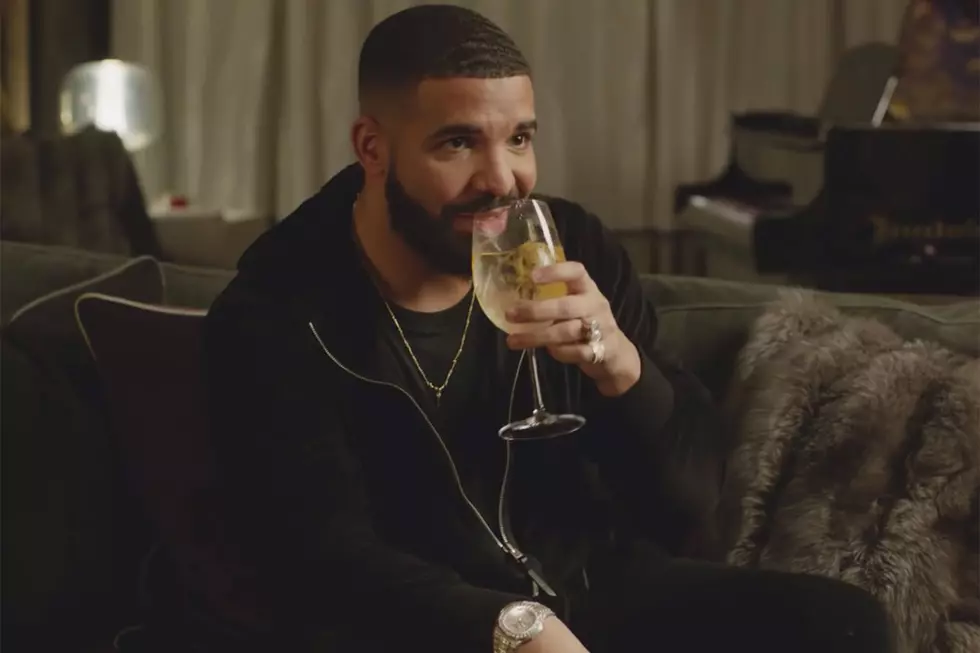 Drake&#8217;s Best Part of His ’Fit Isn&#8217;t a Diamond Chain, It&#8217;s a Wine Glass