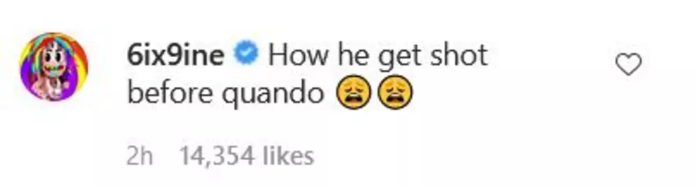 6ix9ine comments on lil reese shooting