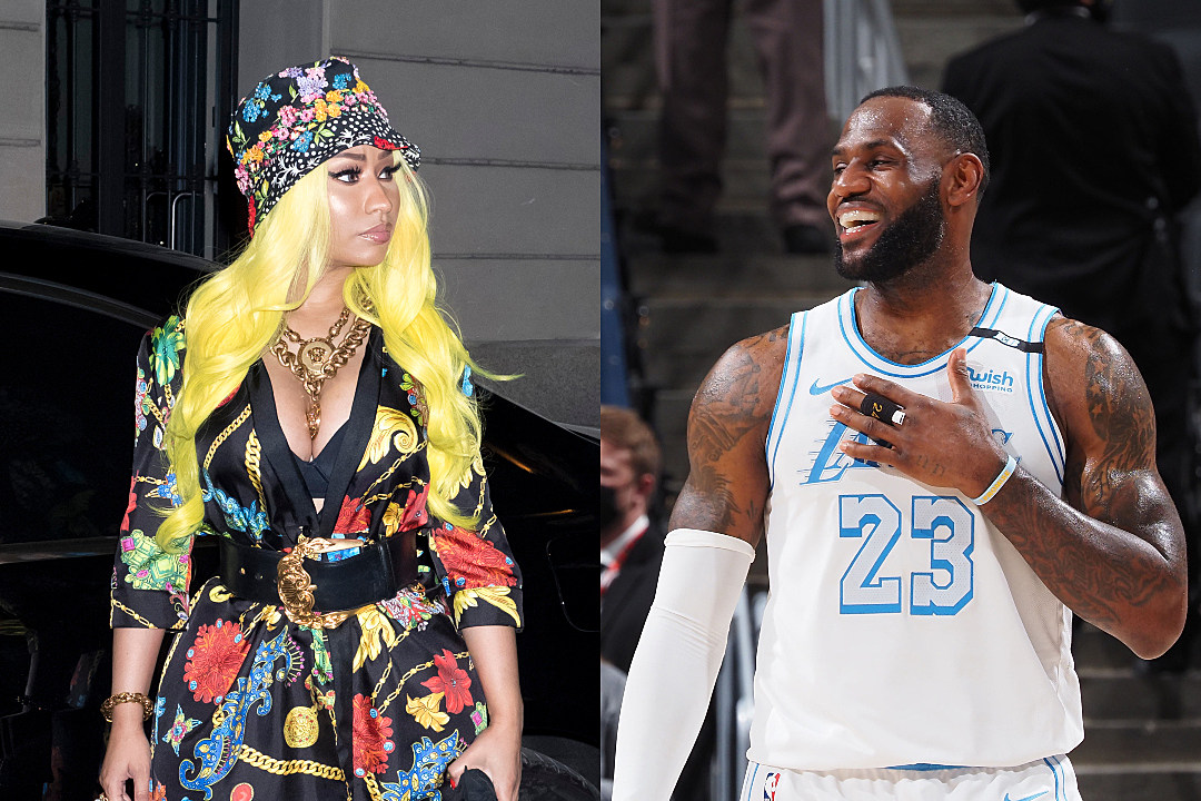 Nicki Minaj Calls Out LeBron James for Future in Top Rappers List - XXL