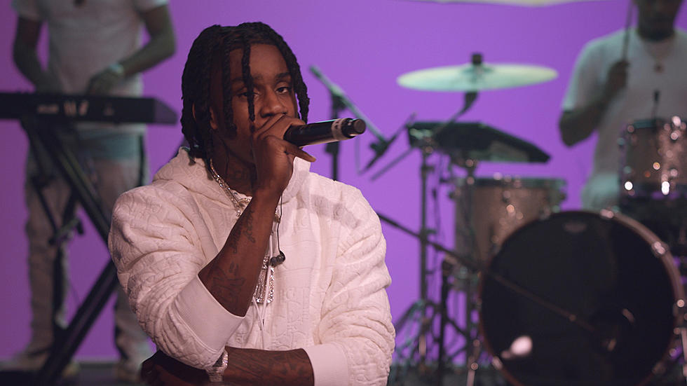 Polo G performs on The Tonight Show Starring Jimmy Fallon on September 21, 2020