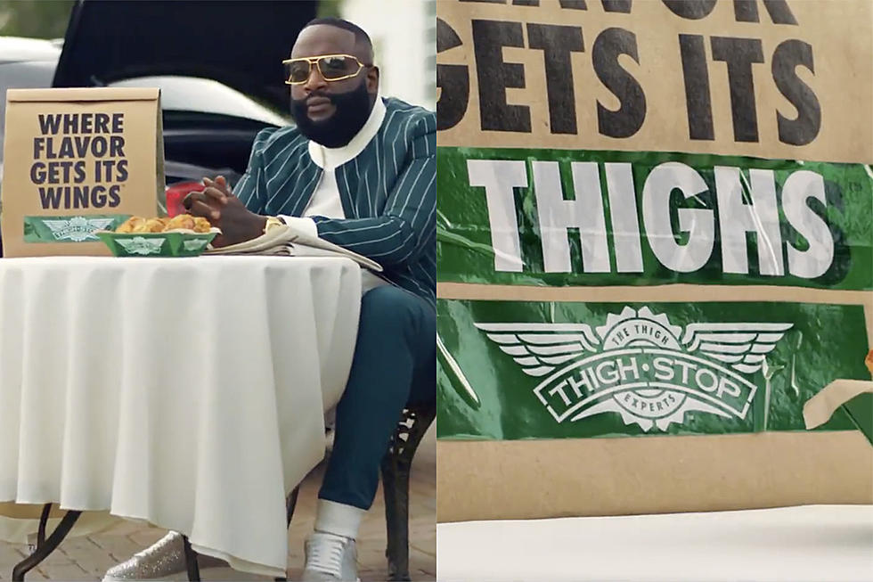Rick Ross Helps Launch Thighstop With Wingstop Amidst Chicken Wing Shortage