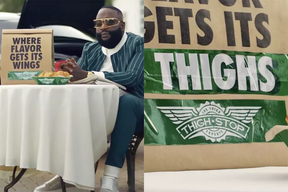 Rick Ross Helps Launch Thighstop Amid Chicken Wing Shortage