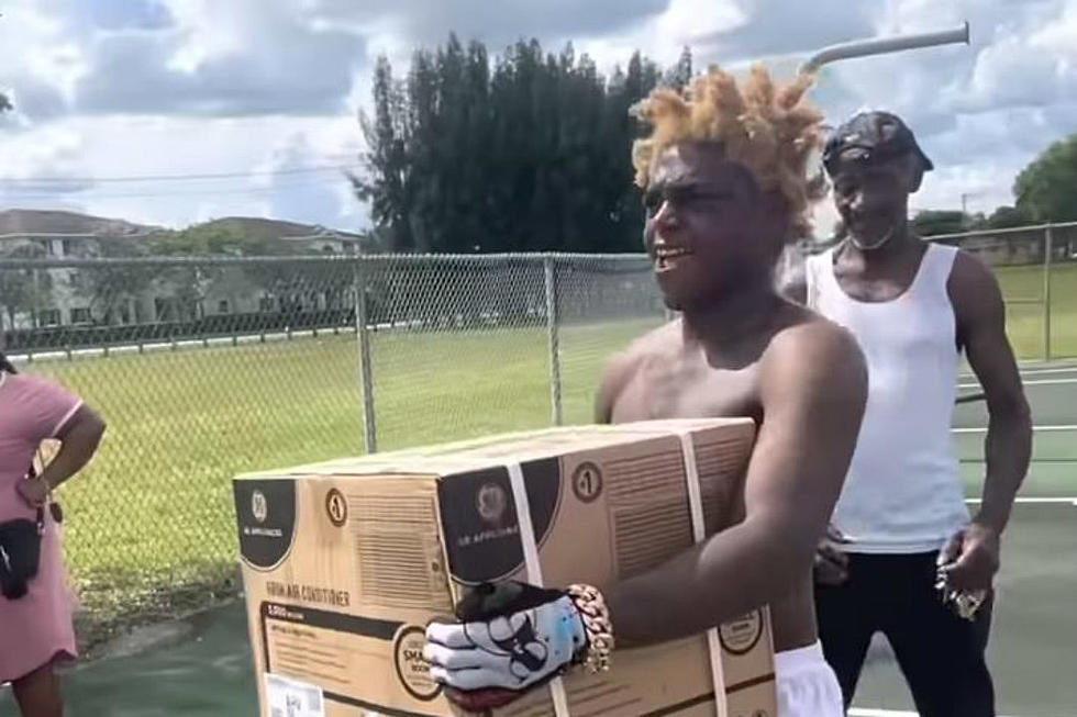 Kodak Black Donates Air Conditioning Units to Housing Project