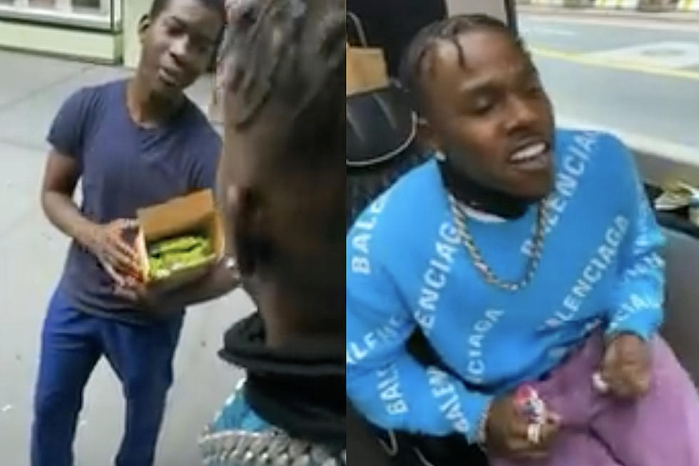 Kids Try to Sell DaBaby $200 Box of Candy, Baby Refuses and Explains Why – Watch
