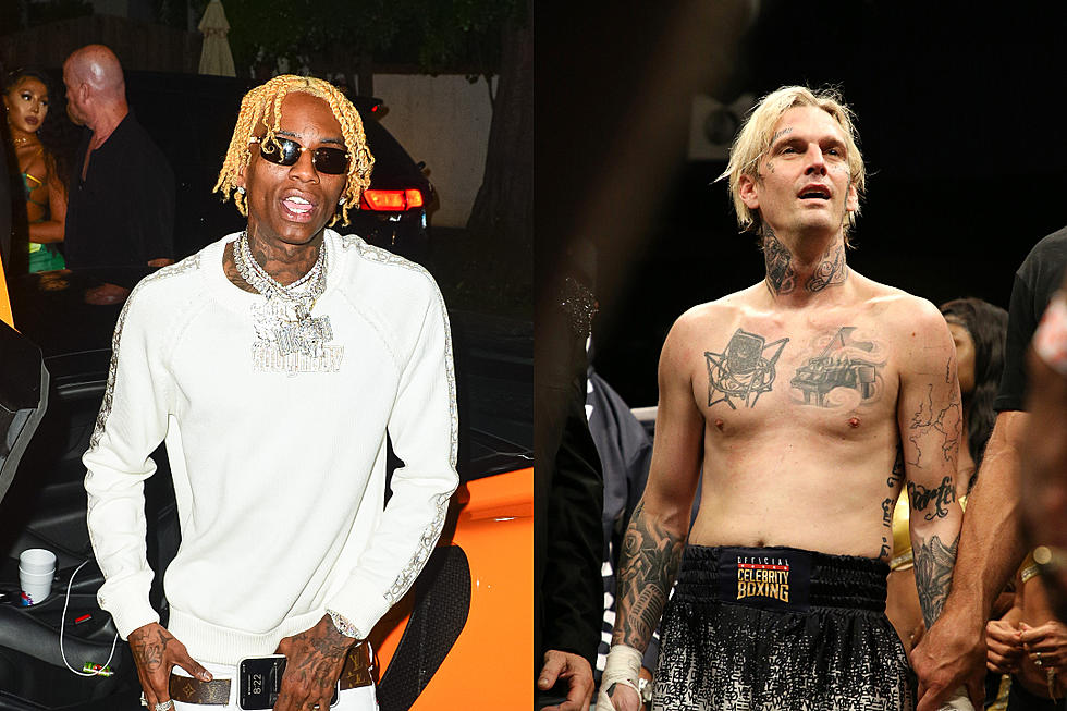 Soulja Boy Responds to Being Called Out to Fight by Aaron Carter, Says He’d Beat the Tattoos Off Singer’s Face
