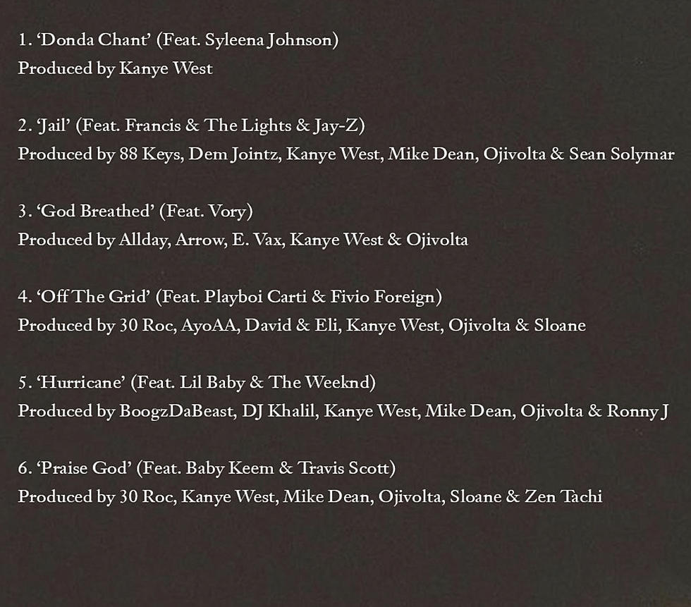 Kanye West - Yeezus Lyrics and Tracklist