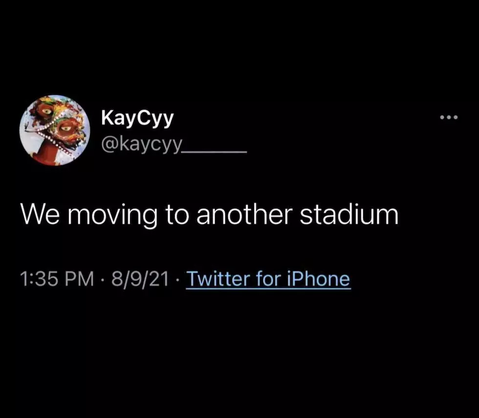 KayCyy Tweets that he and Kanye are moving to another stadium