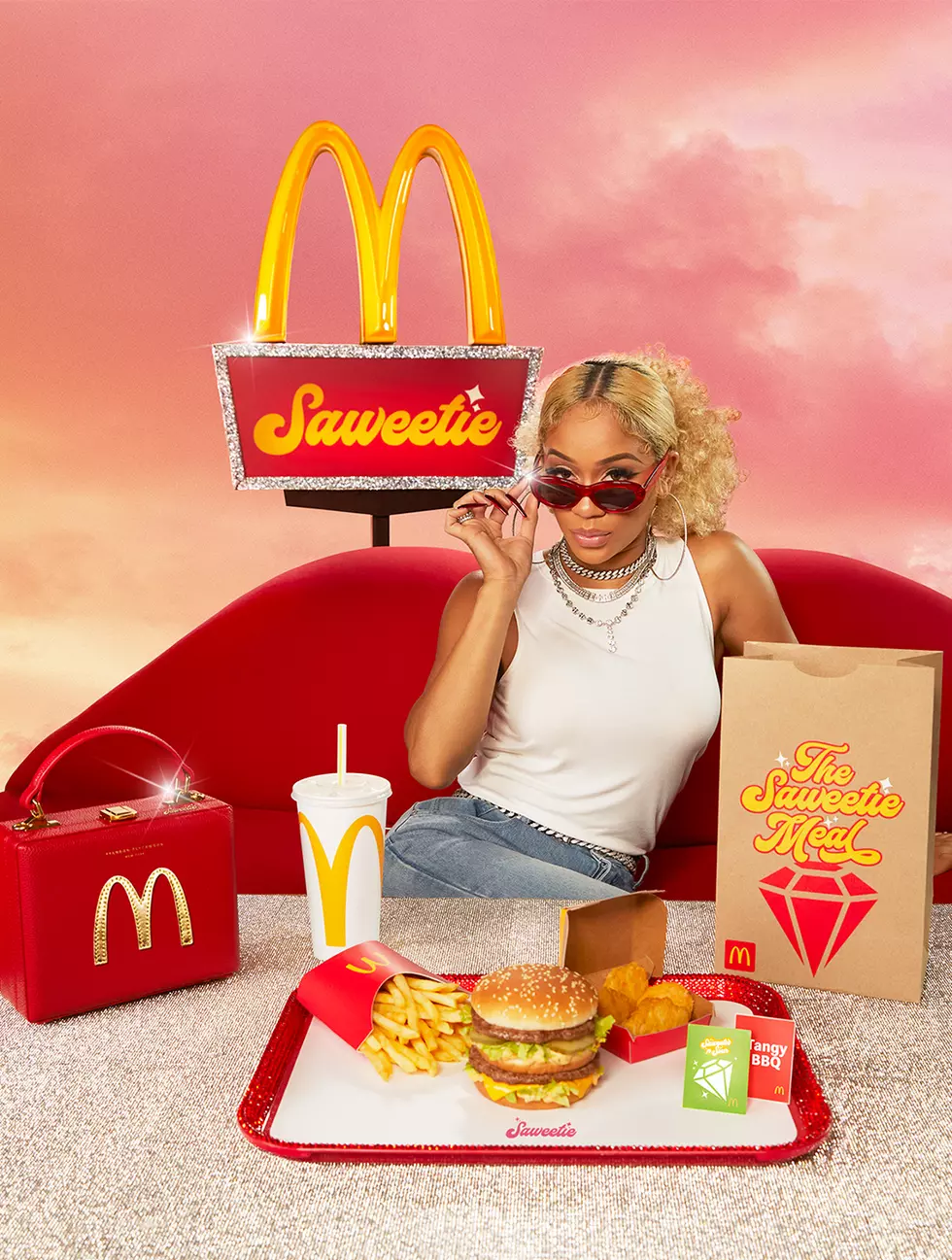 saweetie mcdonalds meal