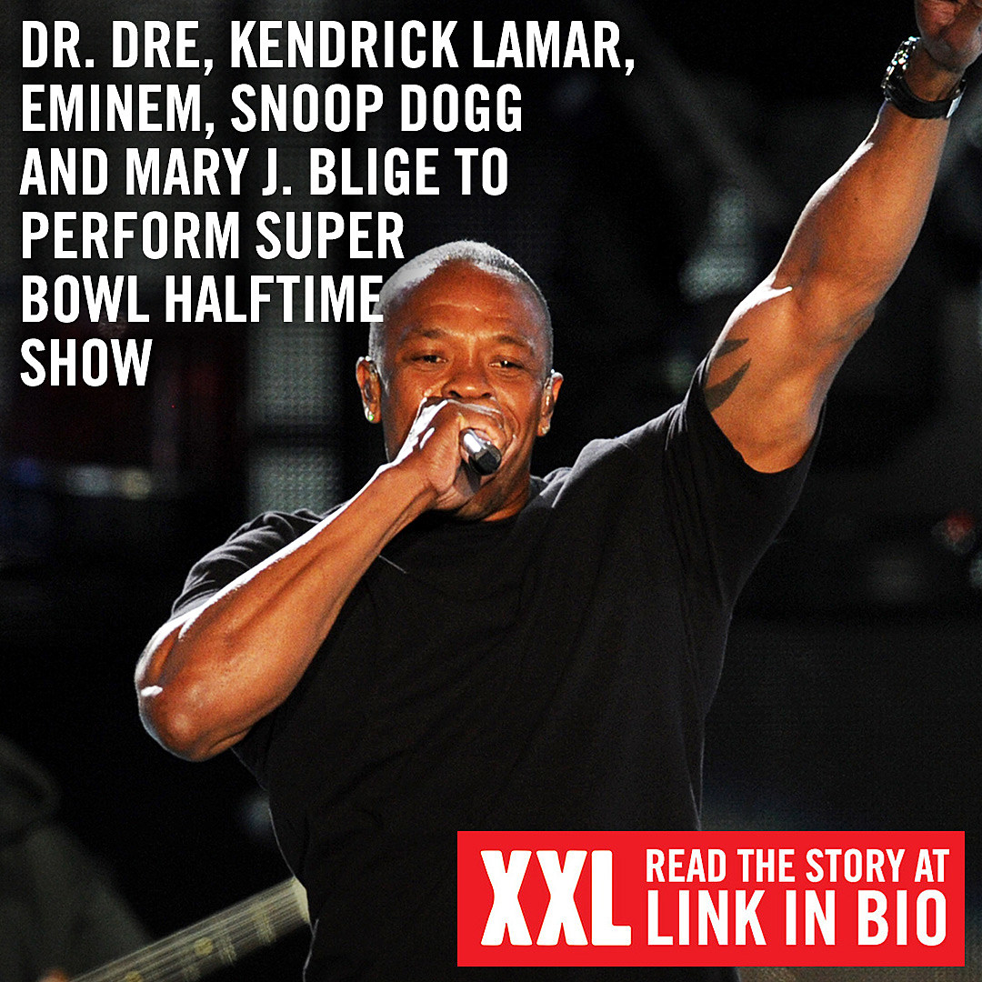 Dr. Dre Kendrick Lamar Snoop Dogg Mary J. Blige Eminem halftime show