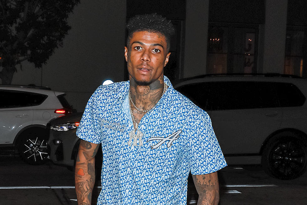 Blueface Quotes Scarface After Video Surfaces of Him Kicking, Stomping Club Bouncer