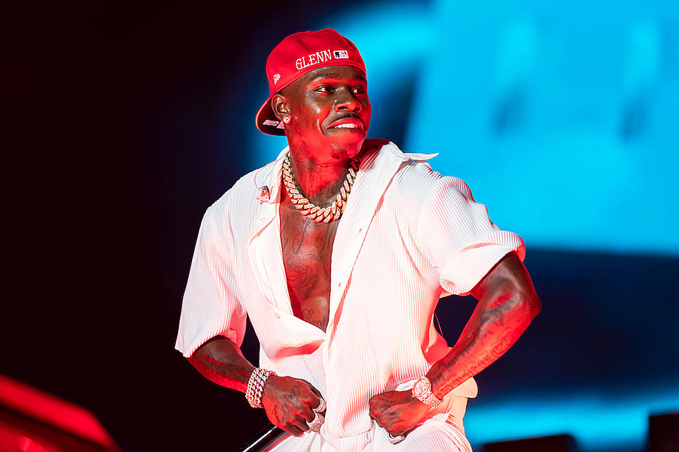 DaBaby Attempts to Crash Boxing Match, Falls Into Ring Instead &#8211; Watch