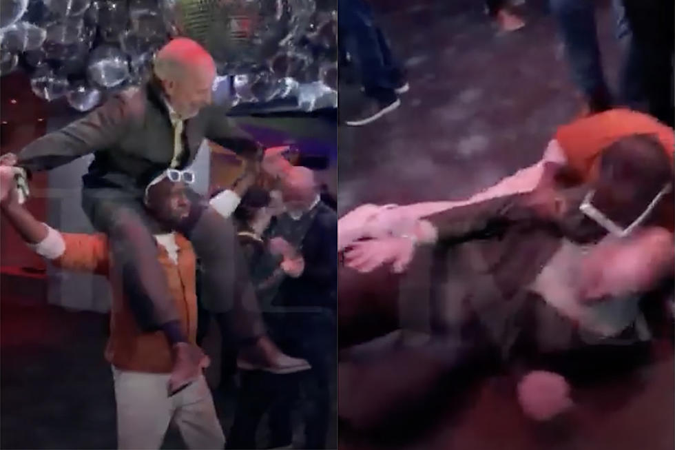 Wyclef Jean Drops CEO of Jaguar Land Rover on His Head at a Party &#8211; Watch