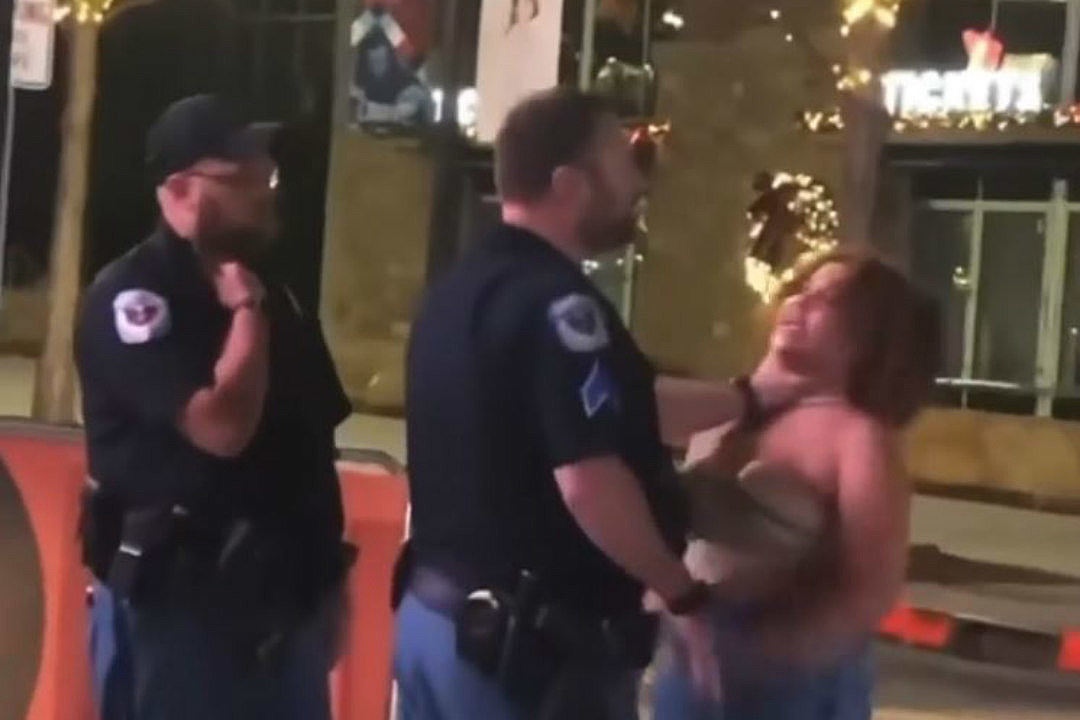 Video Shows Police Grabbing Woman Outside Jack Harlow Show - XXL