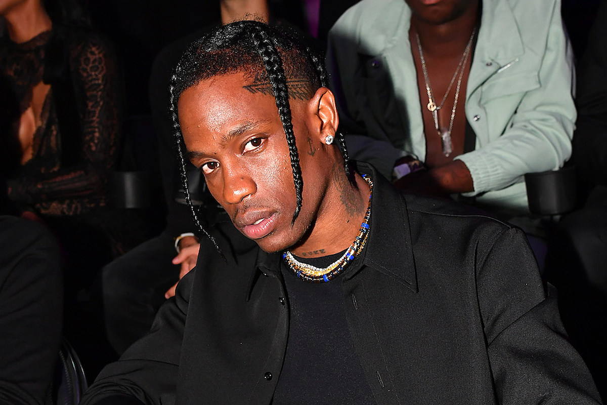 Travis Scott Makes Rare Public Appearance at NFL Playoff Game - XXL