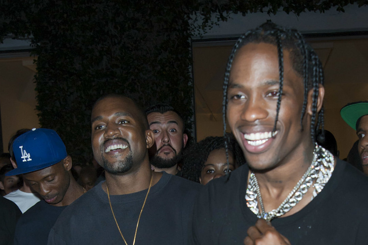 Kanye Reveals Travis Scott Sent Him Address to Daughter's Party - XXL