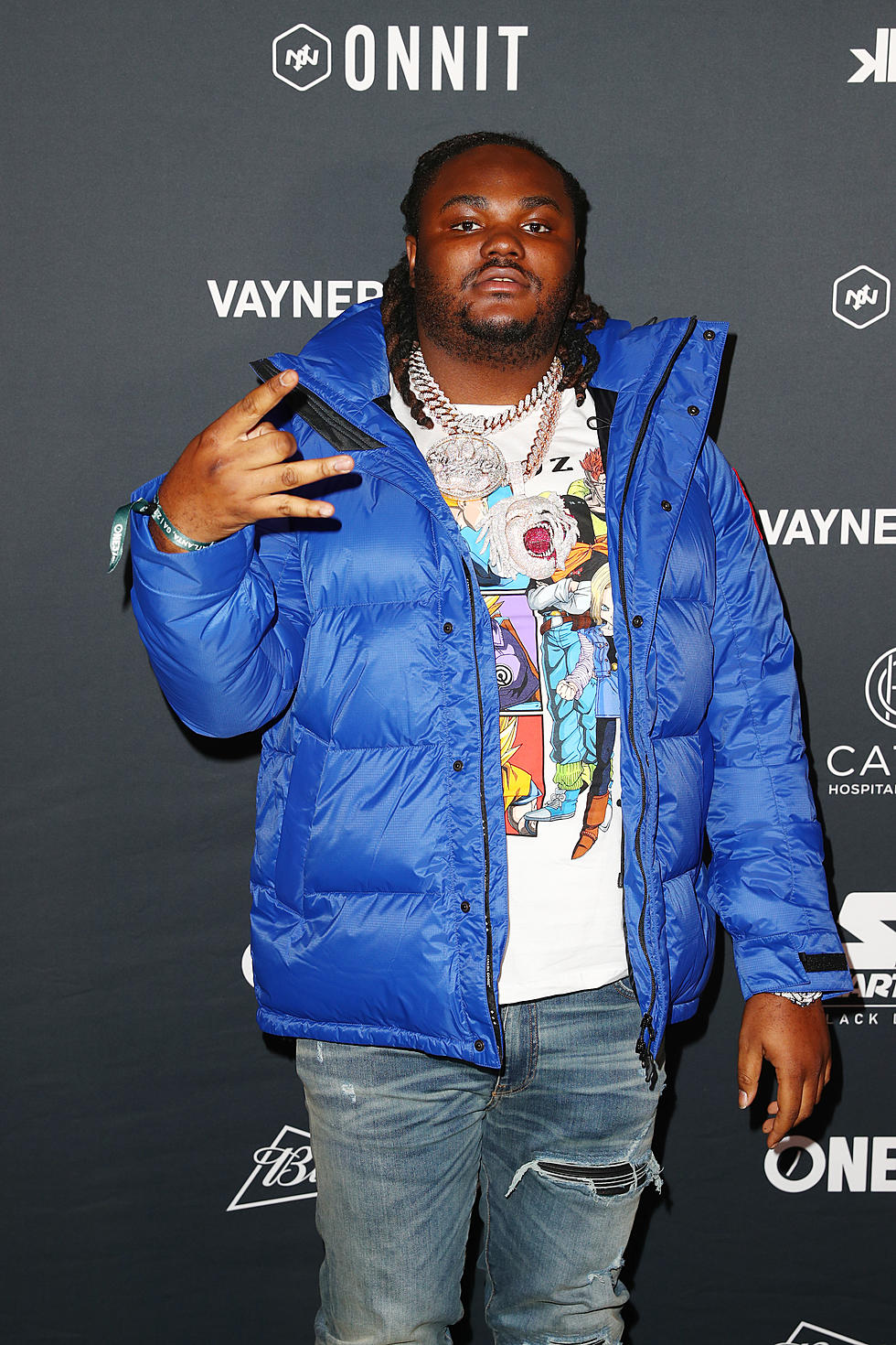Tee Grizzley attends VaynerSports x ONE37pm Emerging Kings Party on February 01, 2019 in Atlanta, Georgia.