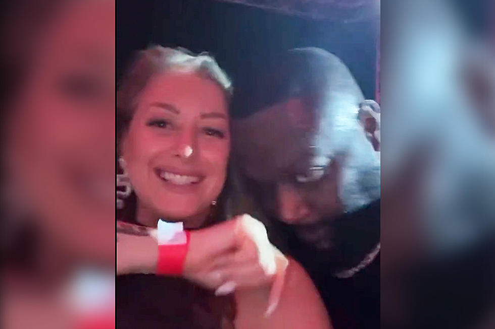 Rick Ross Wipes His 'Expensive Sweat' on a Woman in Video