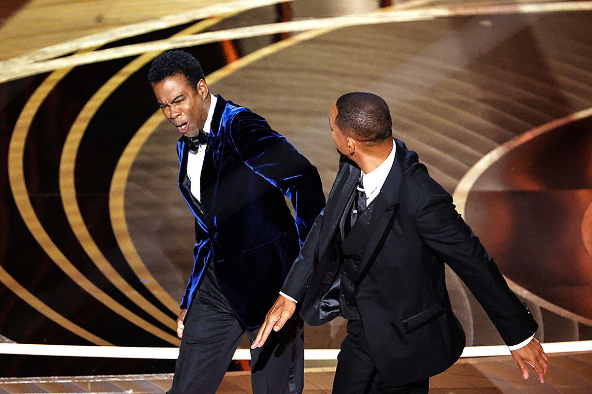 Rappers are reacting to Will Smith slapping Chris Rock at the Oscars