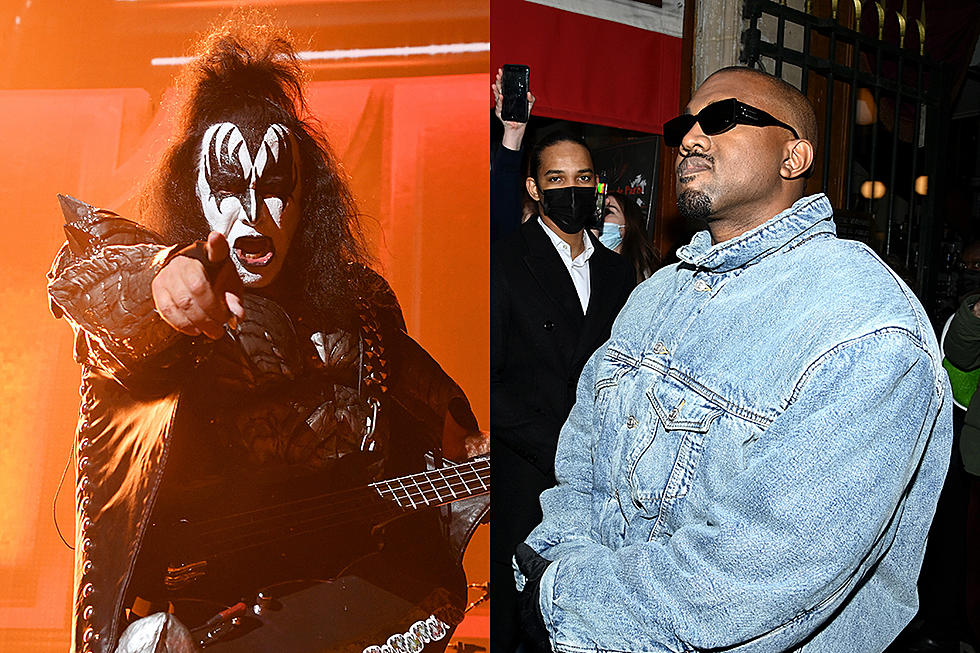 Kiss&#8217; Gene Simmons Says Kanye West Needs a &#8216;Bitch Slap&#8217; for Harassing Kim Kardashian and Pete Davidson