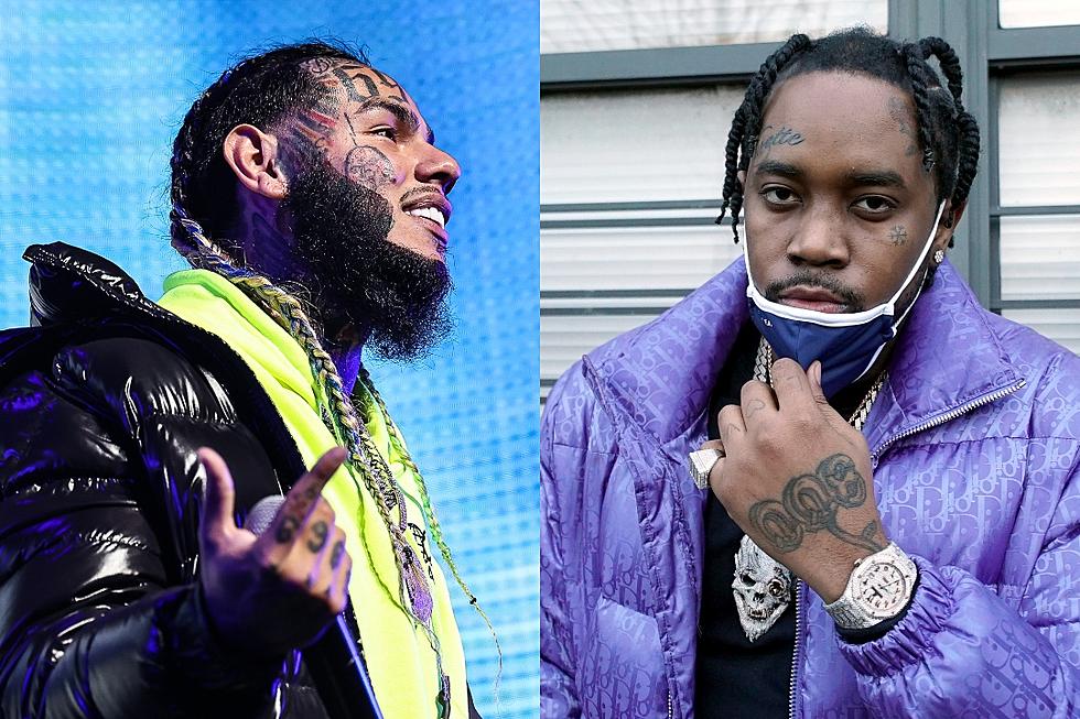 6ix9ine Calls Out Fivio Foreign After Fivi Defines &#8216;King of New York&#8217; Title